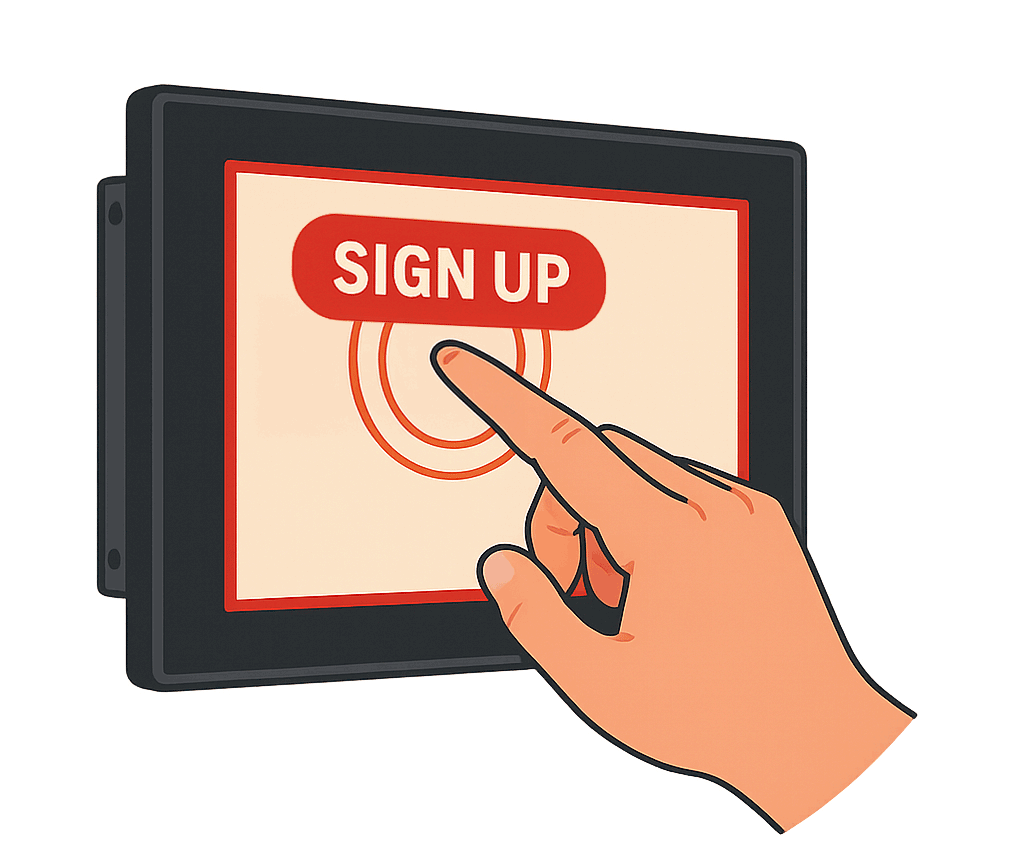 newsletter graphic sign up