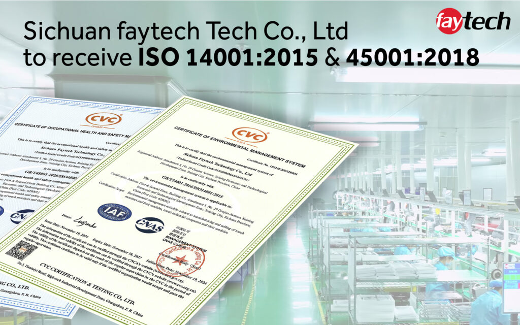 EN faytech ISO4001 2015 & ISO45001 2018