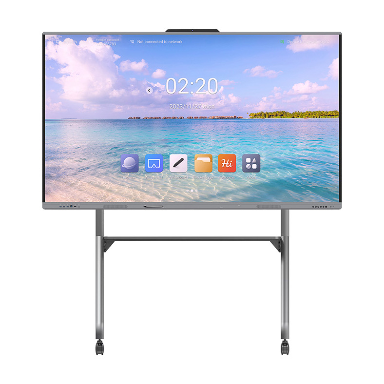 Interactive Digital Touchscreen Whiteboard faytech front stand sq
