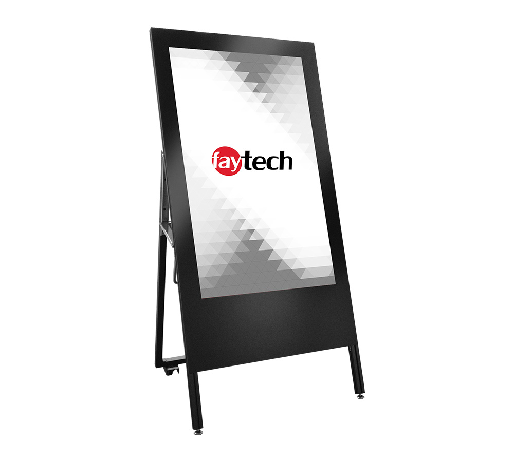 43 inch a frame kiosk