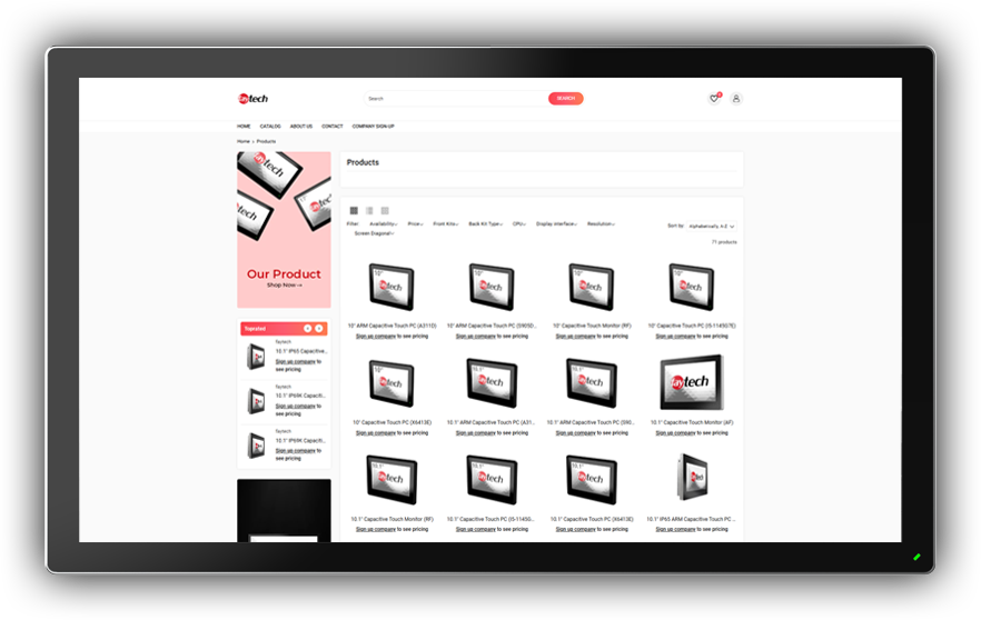 faytech’s New B2B Webshop Press Release 03