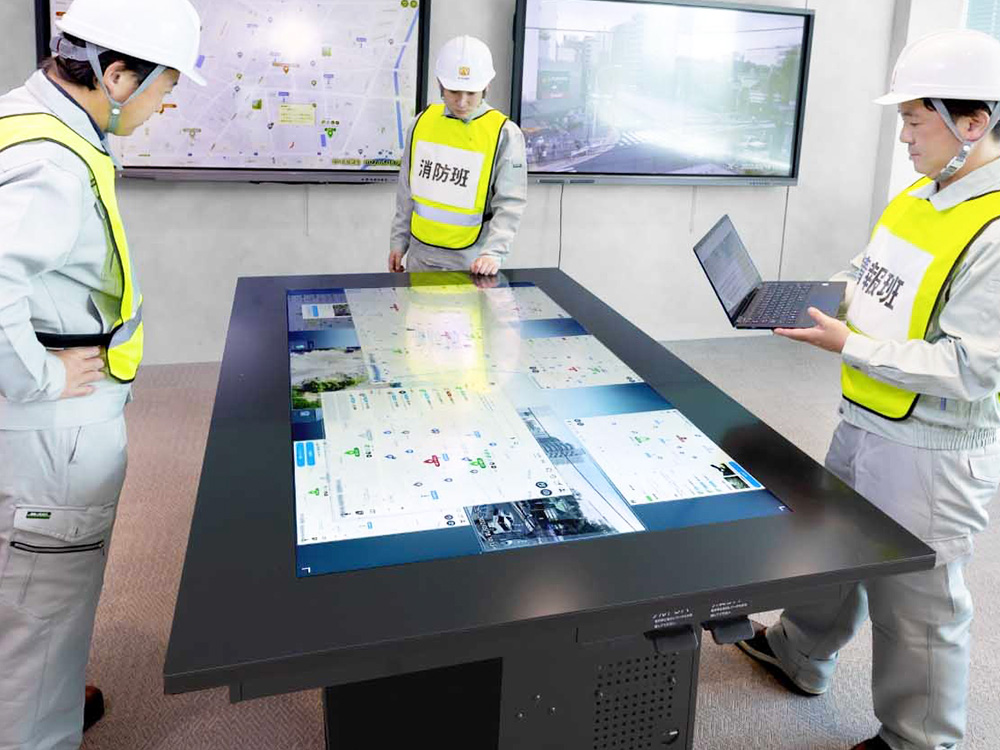 faytech japan 65inch V Cube table