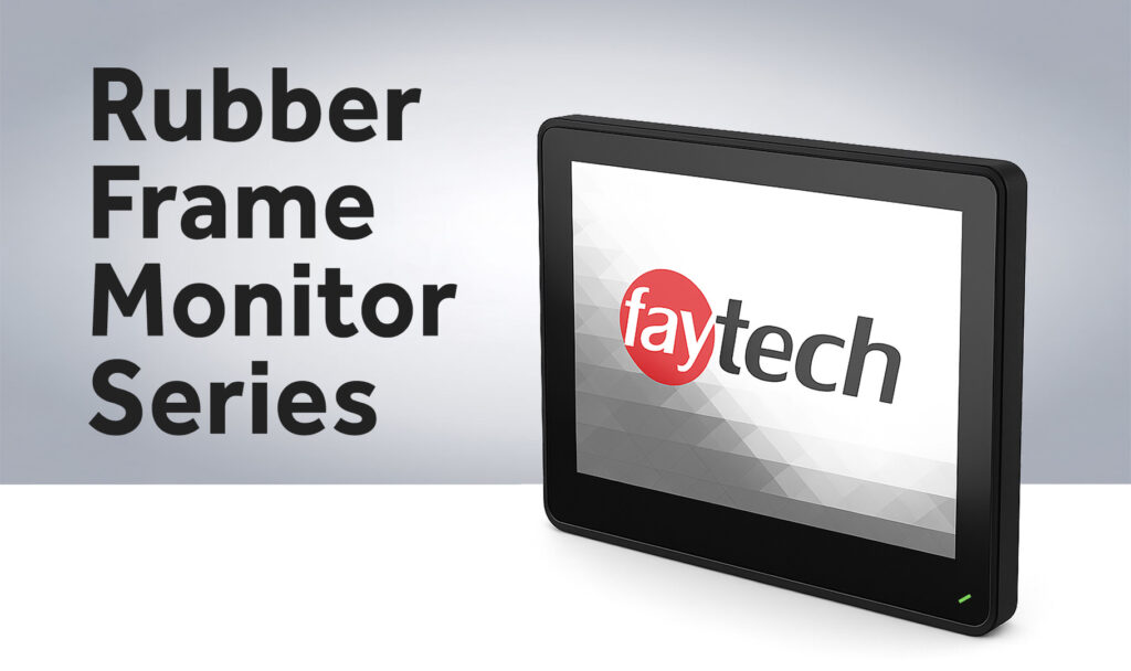 rubber frame monitors banner web