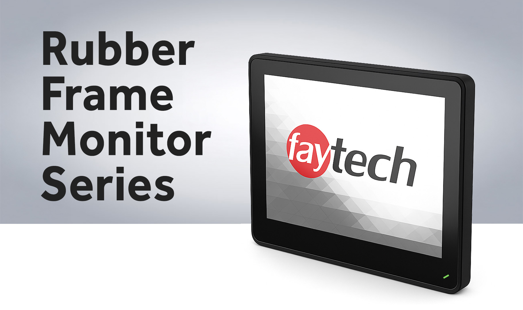 rubber frame monitors banner web
