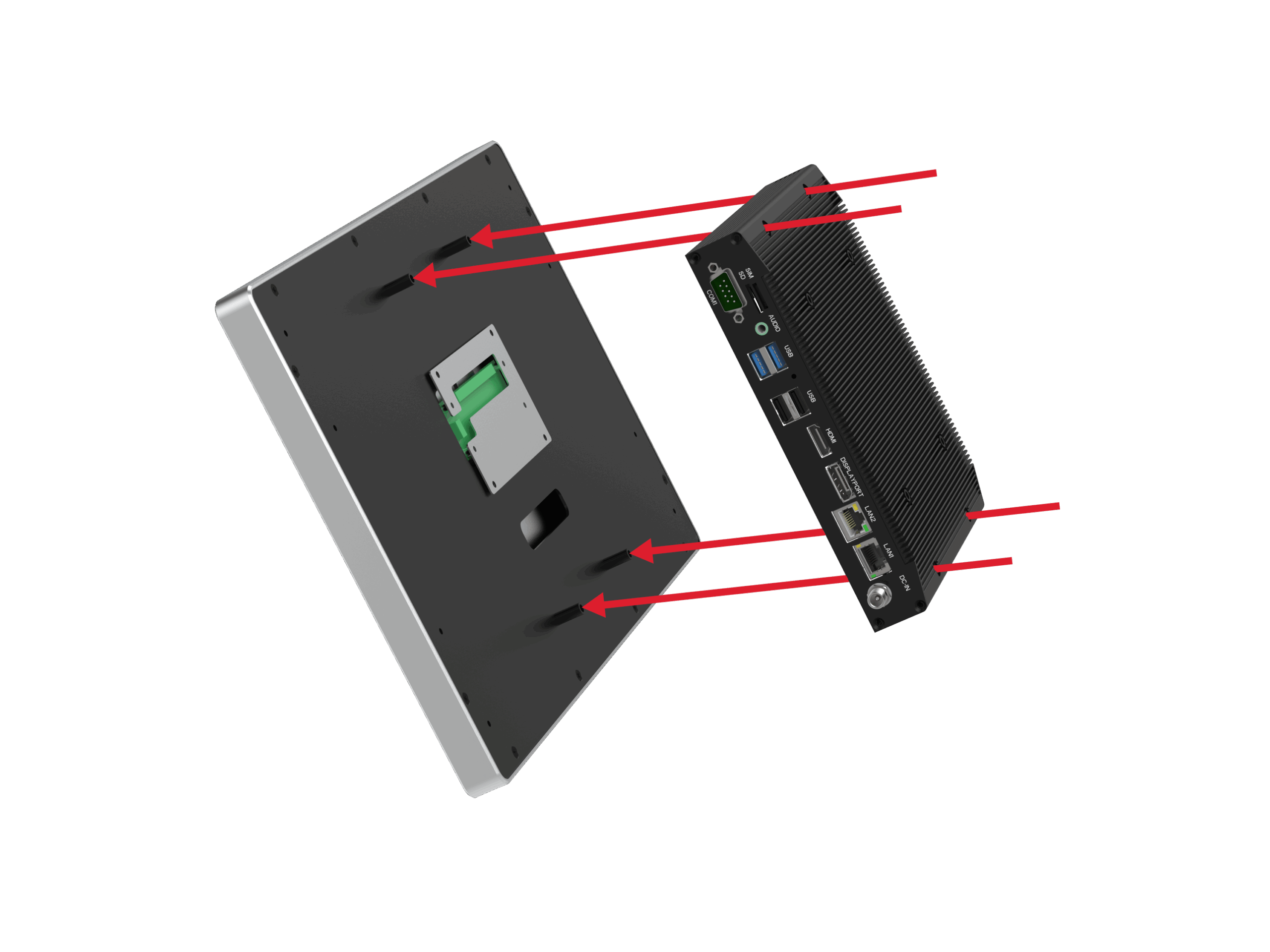 15.6 inch aluminum frame EHL TGU