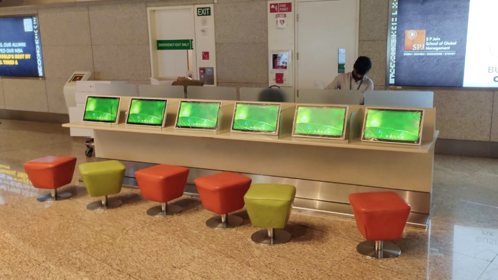 faytech touchscreen technology in India Embedded PC at Mumbai Airport 3
