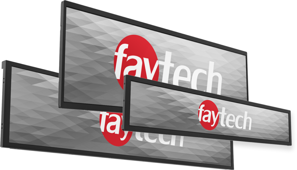 faytech strip type displays overview