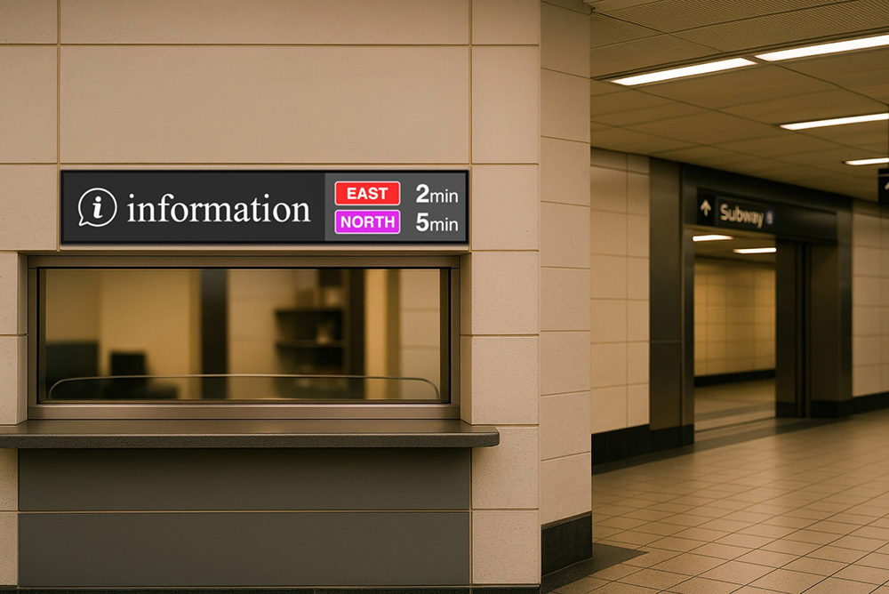 strip type display scenario 01