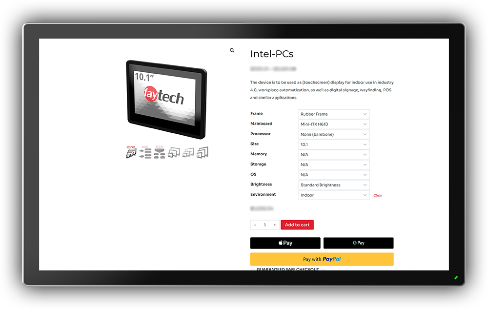 NEW B2B webshop product