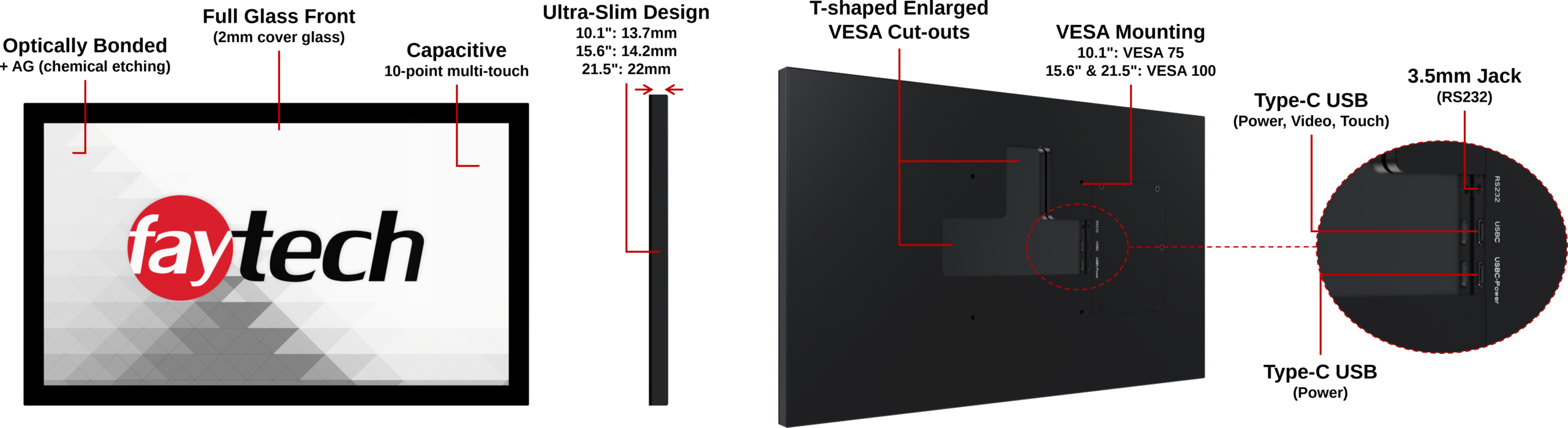 faytech Ultra Slim Capacitive Touch Monitors website 02